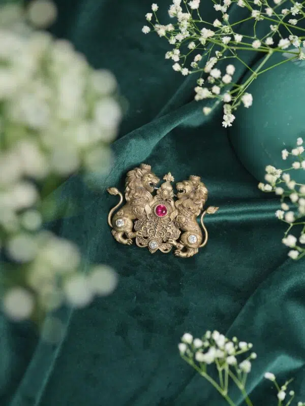 The Royal Guardian Brooch