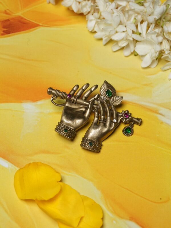Divine Flute Brooch