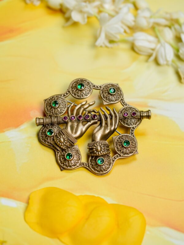 Krishna's Melody Brooch