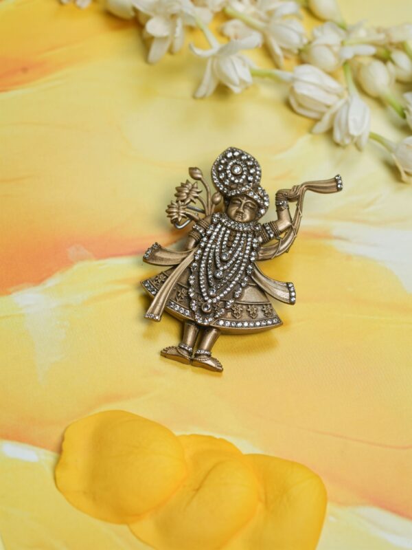 Divine Shrinathji Brooch