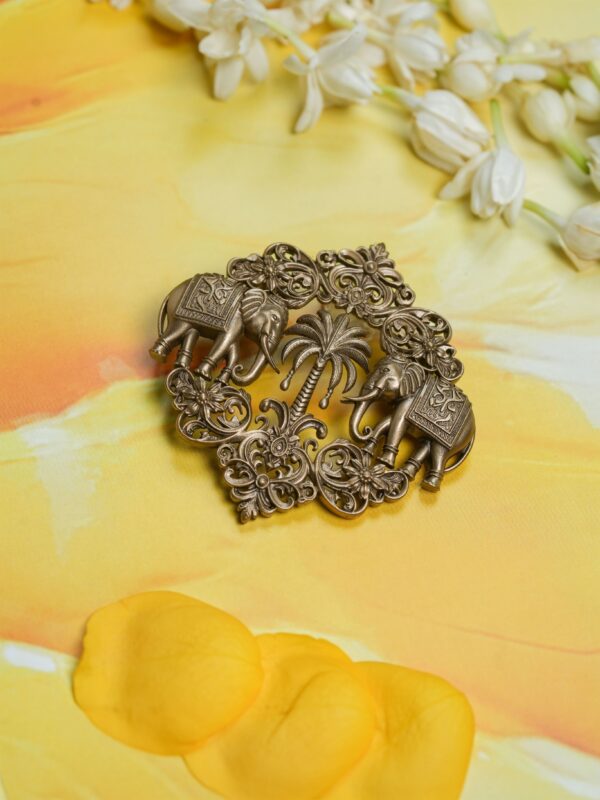 Elephant Royale Brooch