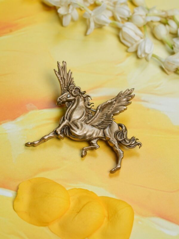 The Pegasus Horse Brooch