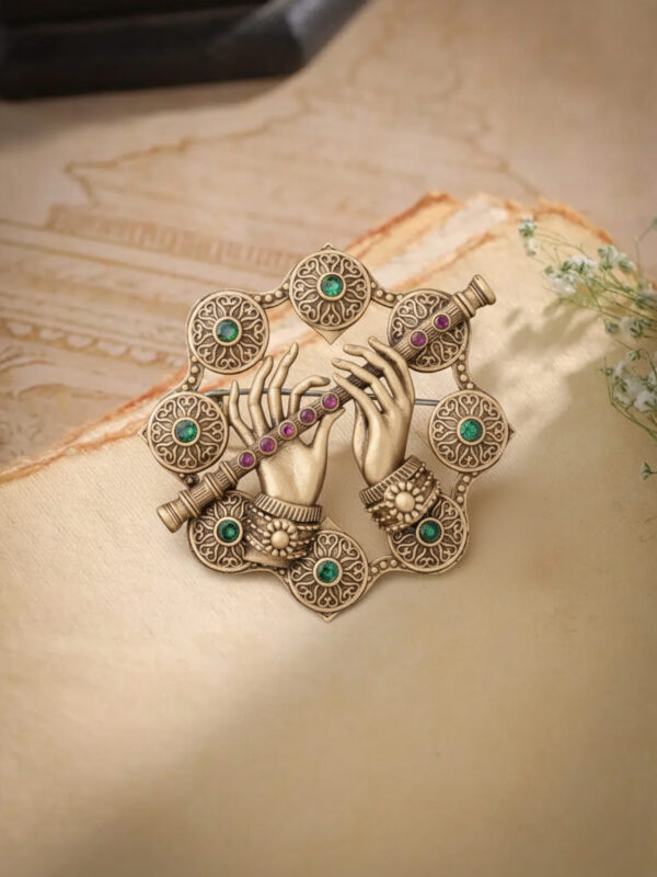 Krishna's Melody Brooch