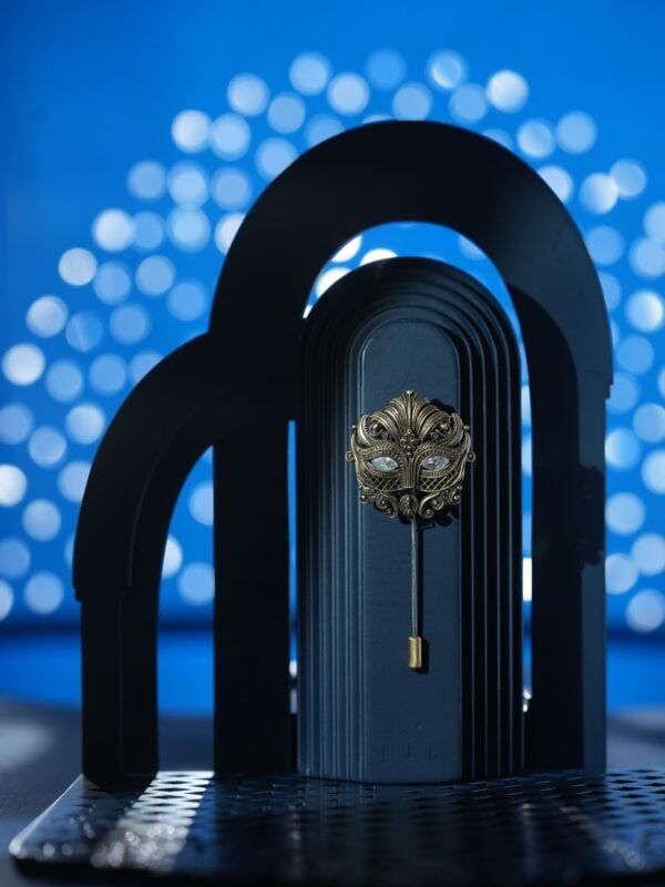 Regal Monogram Lapel Pin
