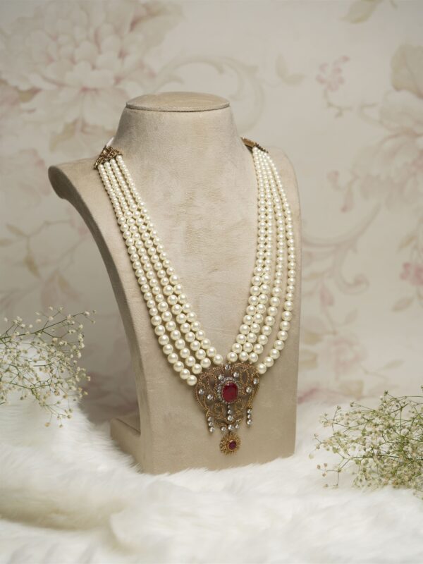 Shimmer of White Mala