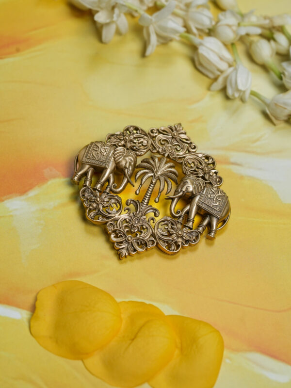 Elephant Royale Brooch