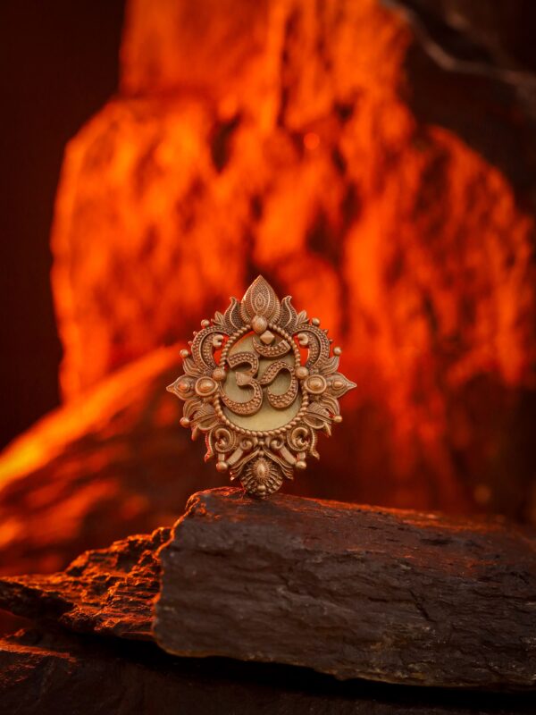 Om Namah Shivaye Brooch