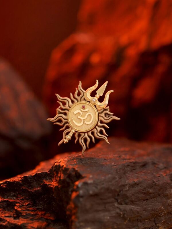 Divine Sunburst Brooch