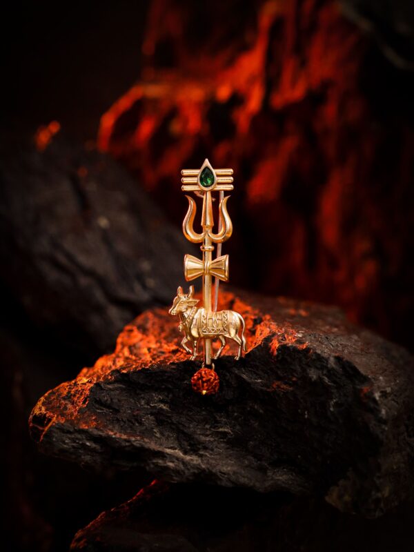 Eternal Shiva Elements Brooch