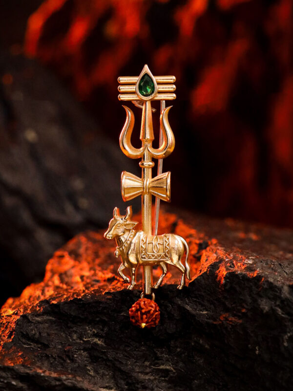 Eternal Shiva Elements Brooch