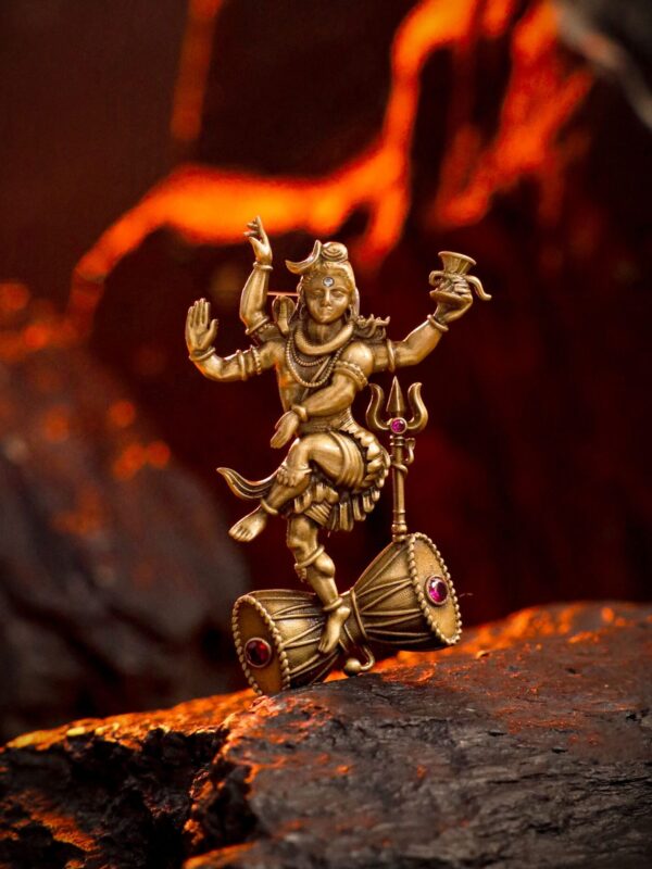 Cosmic Shiva Brooch