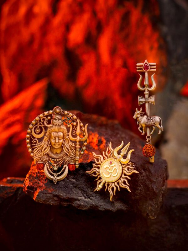 Shiv Shakti Om Trishul Combo