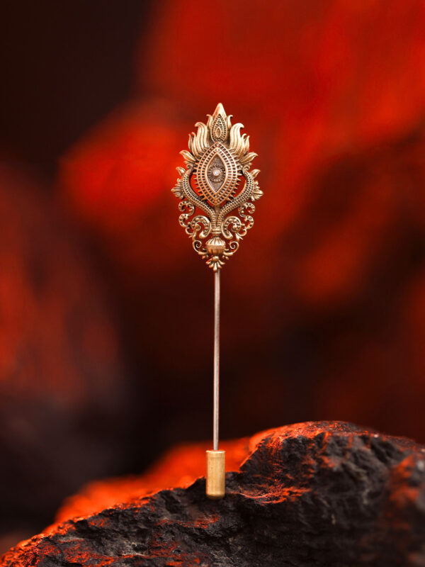 Trayambakam Lapel Pin