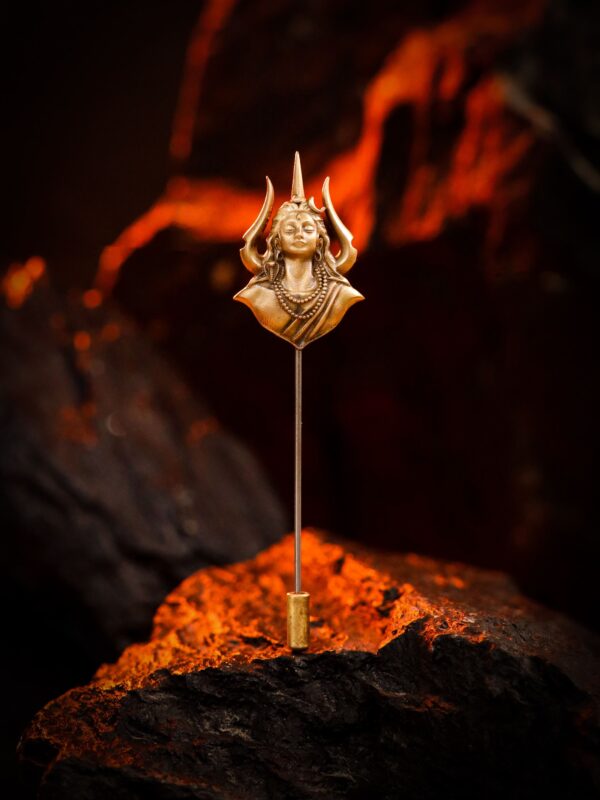 Serene Shiva Lapel Pin