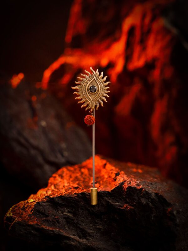 Mahadev Third Eye Lapel Pin