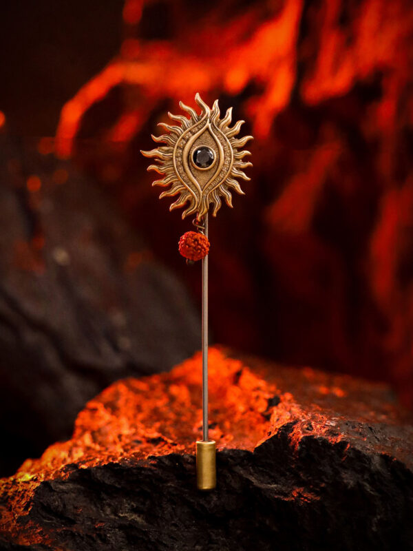Mahadev Third Eye Lapel Pin