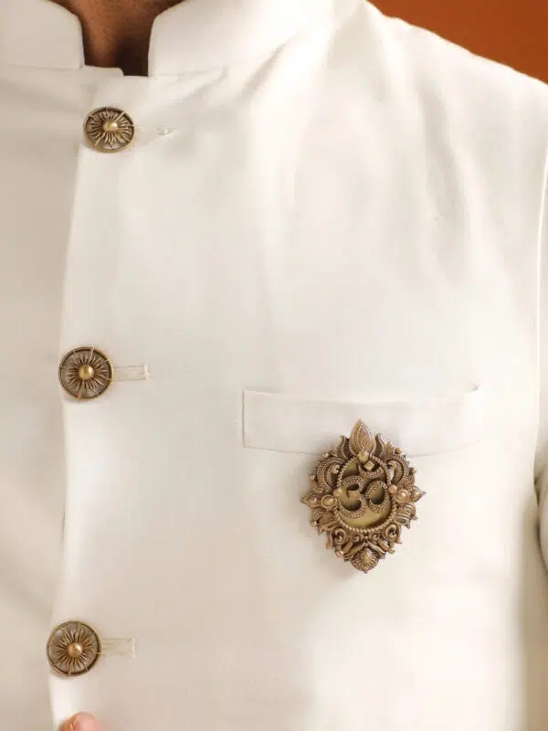 Om Namah Shivaye Brooch