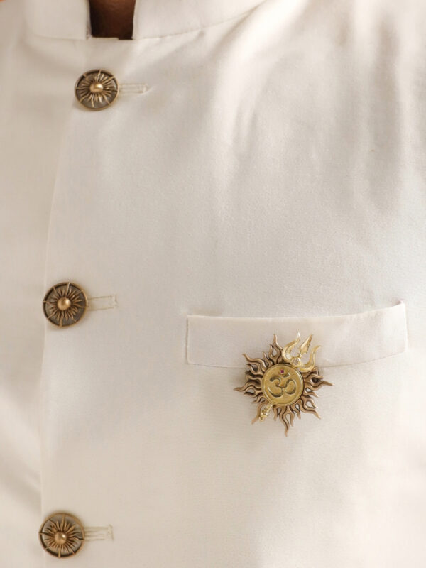 Divine Sunburst Brooch